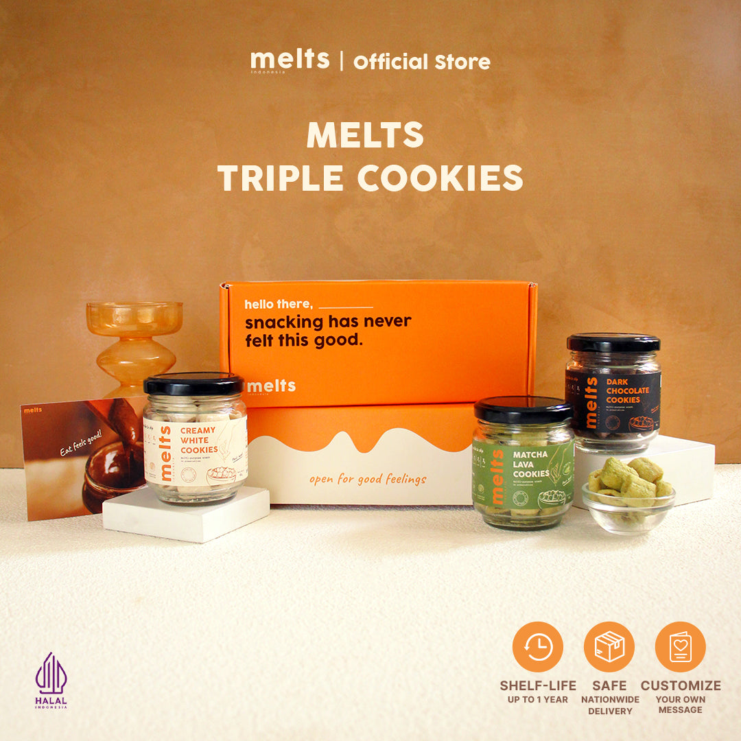 Melts Triple Cookies Jar